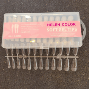 Tips Soft Gel – Helen Color 240 Unidades