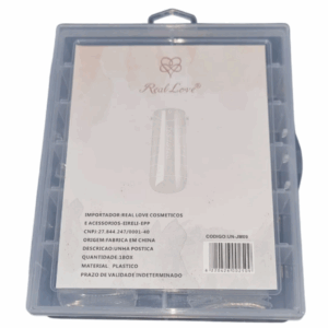 Molde F1 Dualform Convexa Ponta Reta Real Love