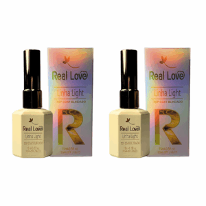 Kit 2 Top Coat Blindado Real Love 15ml