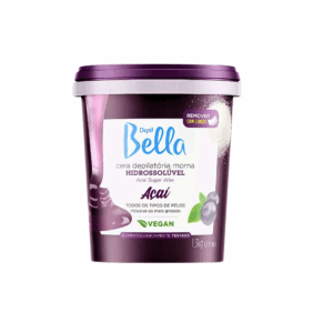 Cera Dep Hidro Natural Açaí Uso Geral 1.300kg – Depil Bella
