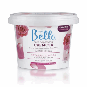 Cera Depilatória Micro-ondas Pétalas Rosas Depil Bella 200g