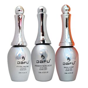Kit Preparadores Dafu Base, Ph e Primer Não Ácido