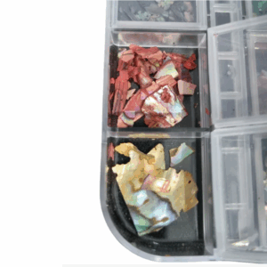 Kit Madre Pérola 3D Para Decoração Com 12 Compartimentos