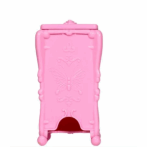 Porta Algodão Prensado- Rosa