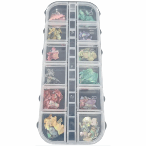 Kit Madre Pérola 3D Para Decoração Com 12 Compartimentos