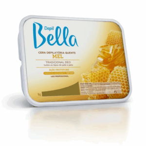 Cera Quente Depilatória em Barra Mel Depil Bella 1kg