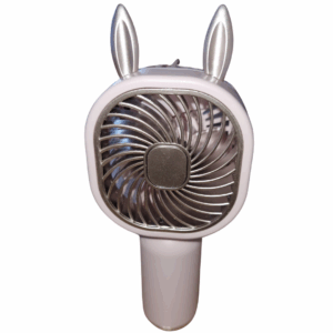 Mini Fan Ventilador Recarregavel Para Cilios Coelhinho