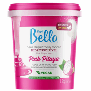 Cera Dep Hidrossoluvel Natural Pitaya 1.300Kg  Depil Bella