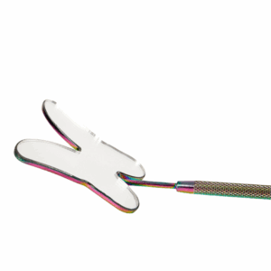 Espelho Borboleta de Precisão Para Cílios Inox