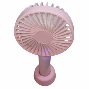 Mini Ventilador Portatil Recarregavel Sem Fio 3 Velocidades