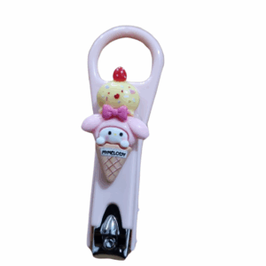 Cortador de Unhas Inox Decorado