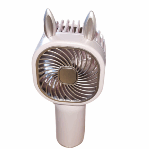 Mini Fan Ventilador Recarregavel Para Cilios Coelhinho