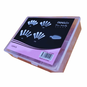 Molde F-1 Dual Form E Unha Reversa 120 Peças Fan Nails