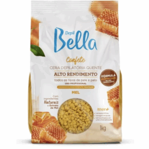 Cera Depilatória Quente Confete Mel Depil Bella – 1kg