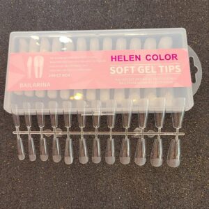 Tips Soft Gel – Helen Color 240 Unidades