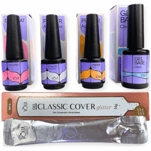 Kit Preparadores Vólia ganha Sachê Gel Classic Cover Glitter