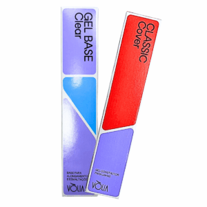 Kit Vólia Sachês Gel Base 12g Com Gel Classic Cover 14g