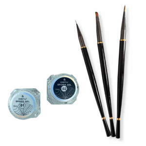 Kit Spider Gel 01 E 02 Dafu Com Kit 3 Pincéis