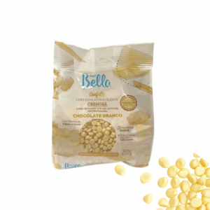 Cera Confete Cremosa Chocolate Branco Depil Bella 250g