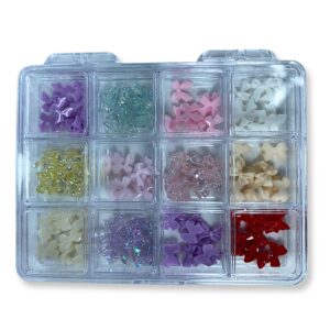 Decoração de Unhas Laços de Aurora