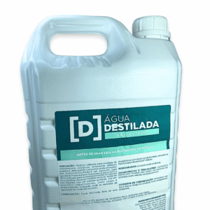 Água Destilada Não Estéril Galão 5L Ciclo Farma