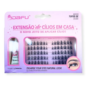 Extensão de Cilios em Casa Com Cola Dafu