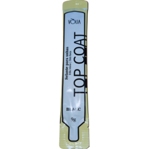 Top Coat Blanc Sachê Volia 9g Embalagem Econômica