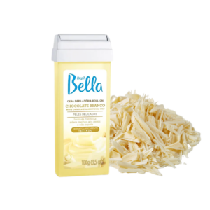 Kit 4 Ceras Depil Bella Chocolate Branco Rollon