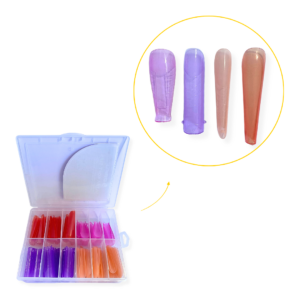 Molde F1 Ultra Soft Tips Clear Dafu 144pcs Colorido