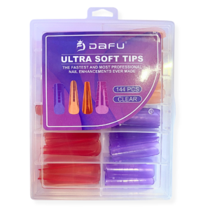 Molde F1 Ultra Soft Tips Clear Dafu 144pcs Colorido