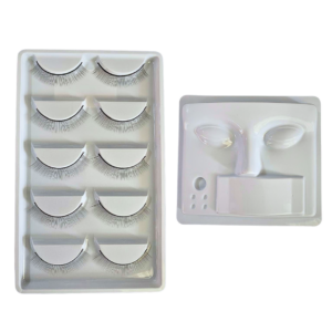Kit cílios de treino para iniciante rosto e cílios
