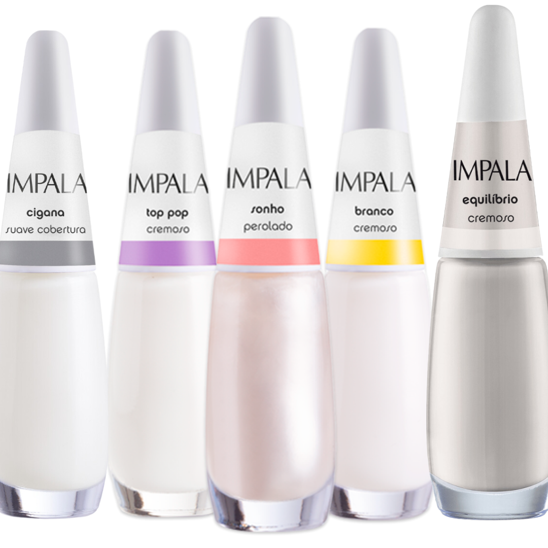 Esmaltes Impala Tons de Branco-Branco 7,5ml - Imagem 2