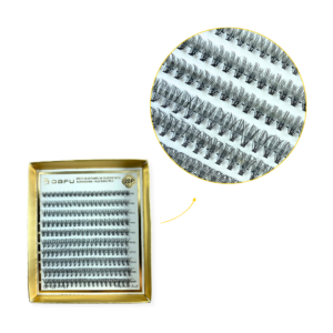 Kit Cílios 10P 12mm Com 20P 9-14MIX Dafu E Cola Ardell