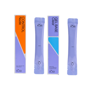 Kit Sachê Gel Base Clear e Control Nude