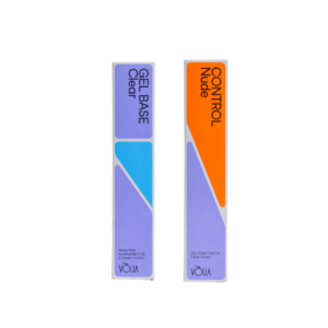 Kit Sachê Gel Base Clear e Control Nude