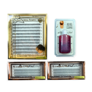 Kit Cílios 10P 12mm Com 20P 9-14MIX Dafu E Cola Ardell