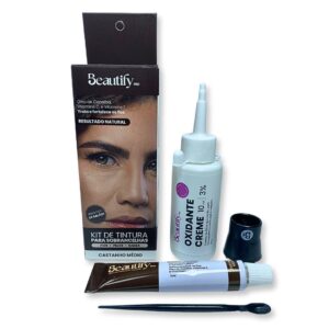 Kit de Tintura Para Sobrancelhas Beautify