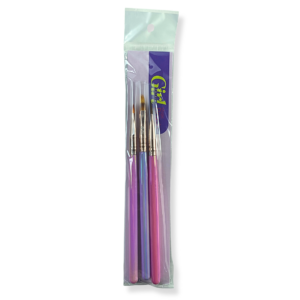 Kit 3 Pinceis Girl Fatale N6