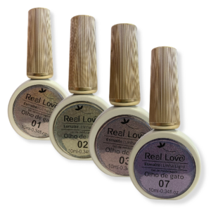 Esmalte em Gel Olho de Gato Gel de Modelagem Real Love Gel 10ml