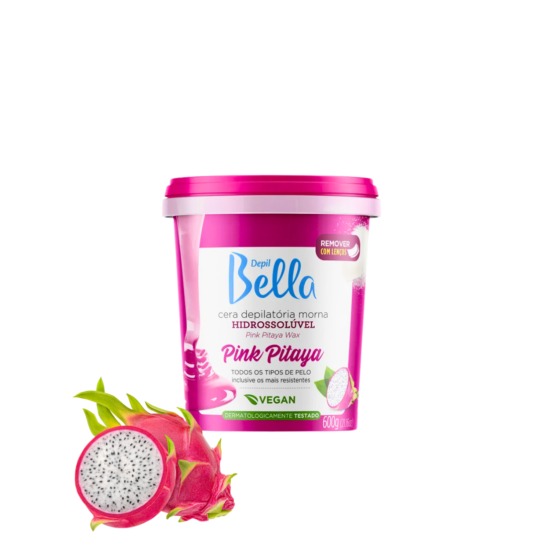 Kit Depilação Hidrossolúvel Pitaya Com Lenço - Imagem 2
