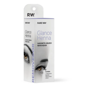 Sabonete Removedor em Gel Glance Henna Rare Way 20ml