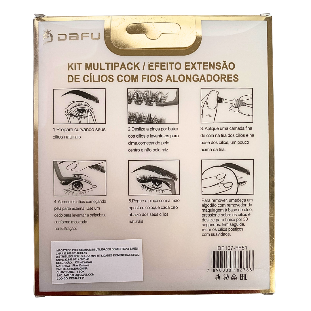 Cílios Tufinho Dafu 20P - Imagem 2