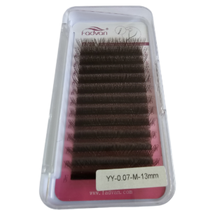 Cilios Linha Premium Fadvan Vol Brasileiro Modelo YY Curva M