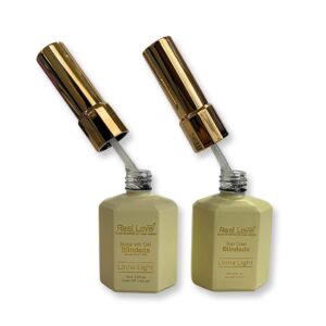 Base em Gel Intenso e Top Coat Blindado 15ml Real Love