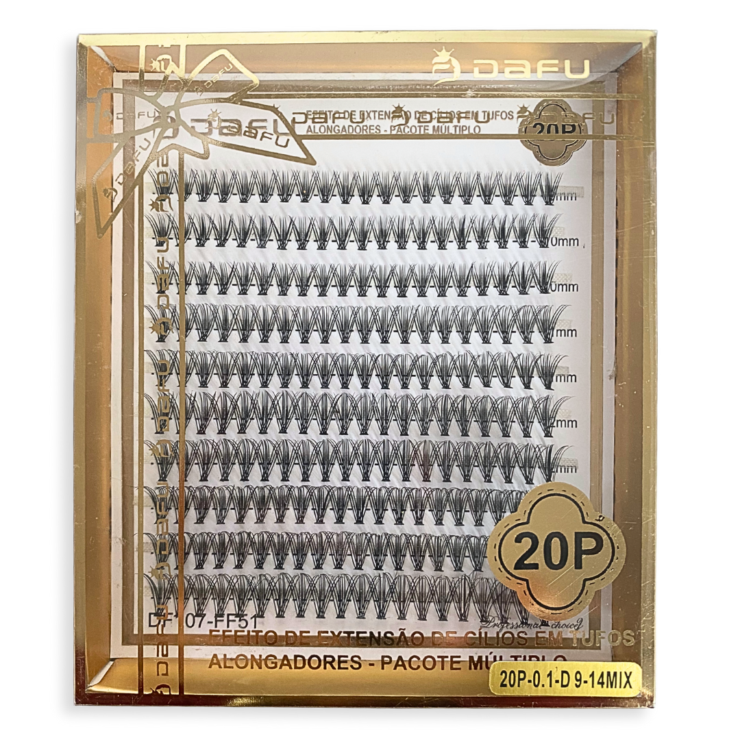 Cílios Tufinho Dafu 20P