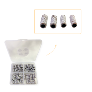 Kit Mini Mandril Sanding 4 Gramaturas 80 120 180 e 240
