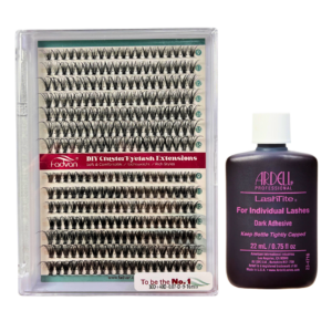 Kit Cílios Tufinho Fadvan 30D e 40D e Cola Fria Ardell