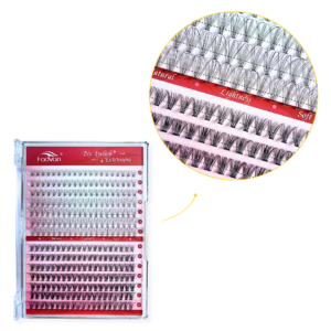 Kit 2 Cílios Fadvan 10P20P 0.07D 9-14mix Com Cola Ardell