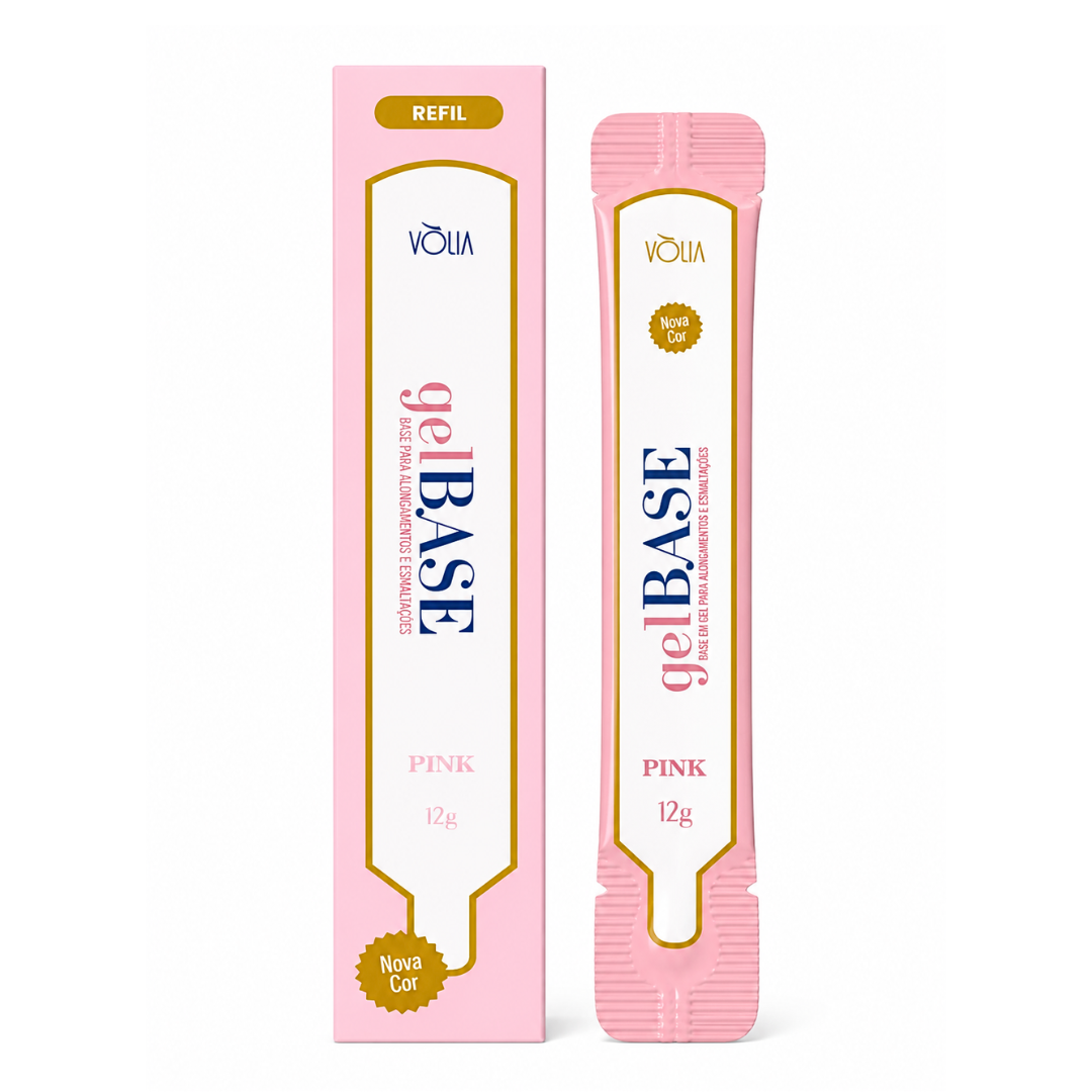 Gel Base Pink Sachê Vólia 12g Embalagem Econômica - Imagem 3