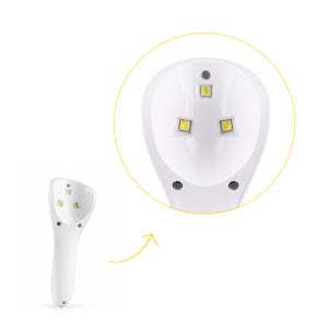 Cabine Portátil UV/LED – 3 Leds